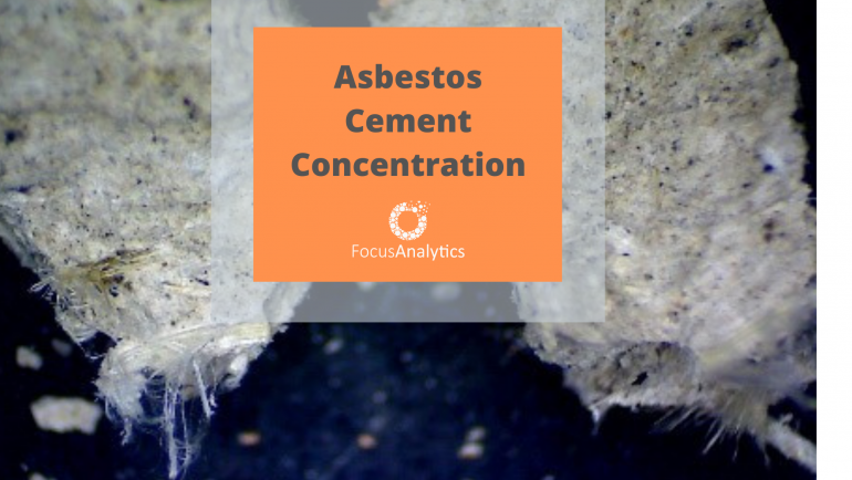 Asbestos Cement Concentration
